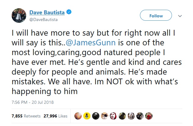 sa thải James Gunn