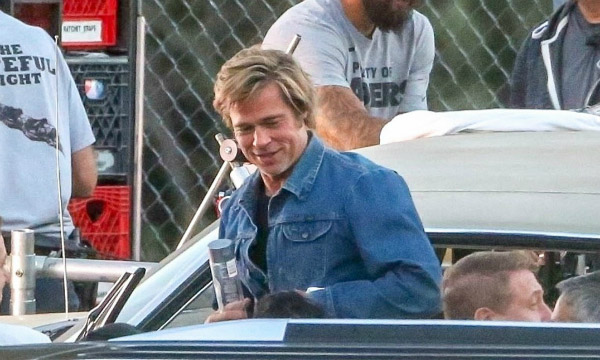 bratpitt tại trường quay