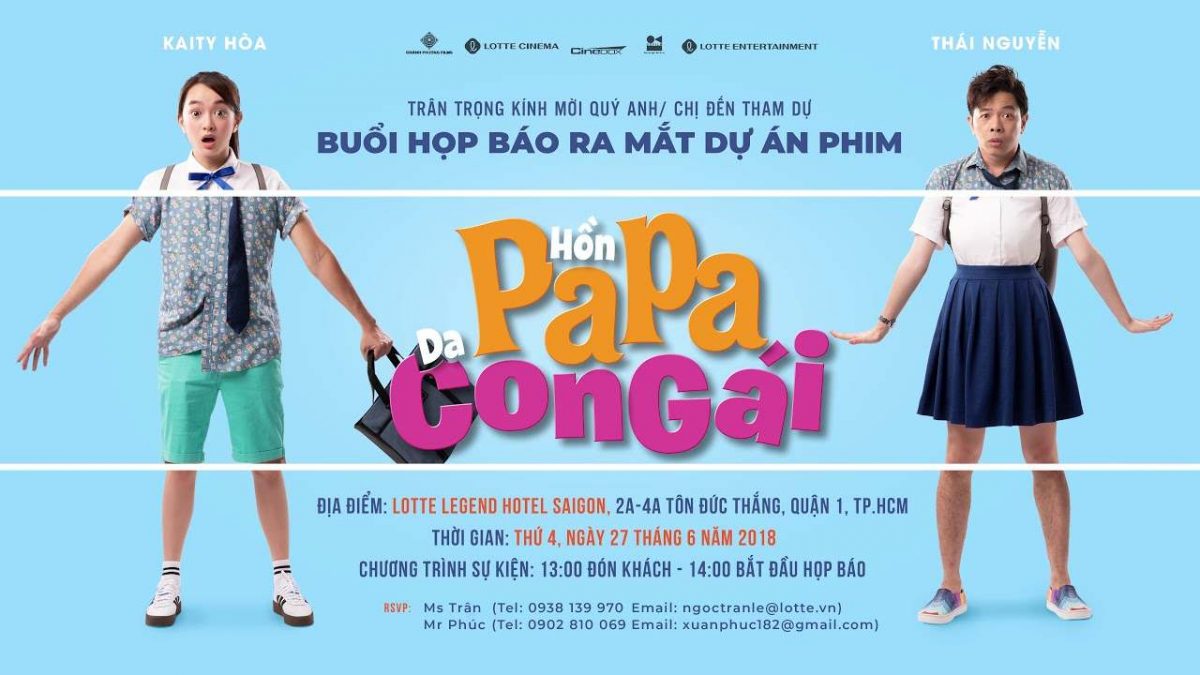 Bộ phim Hồn papa da con gái