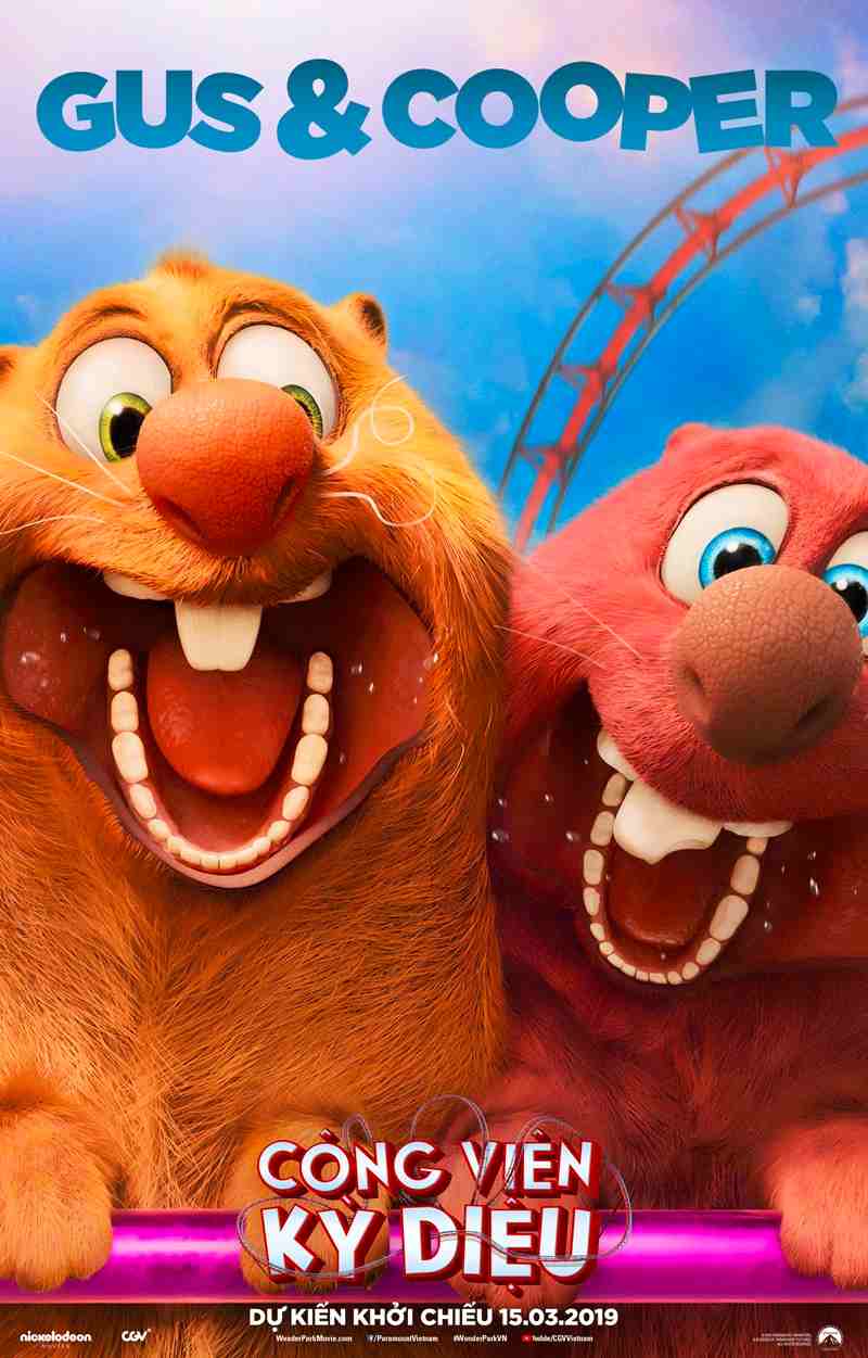 nhân vật trong Công Viên Kỳ Diệu