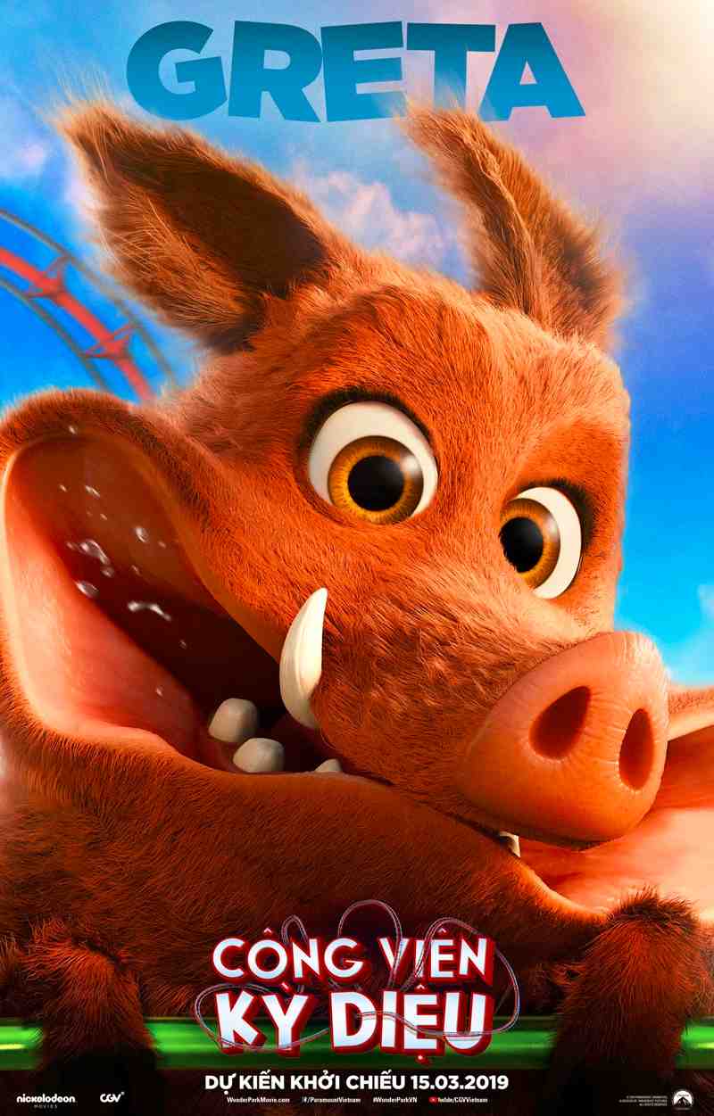 nhân vật trong Công Viên Kỳ Diệu