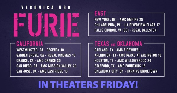 Hai Phượng chiếu tại Mỹ