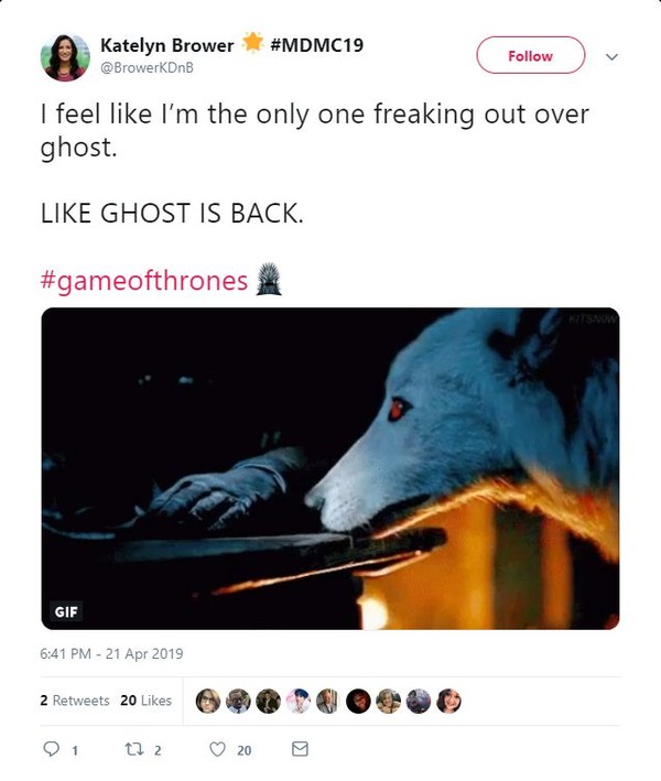 Sói Bóng Ma của Jon Snow