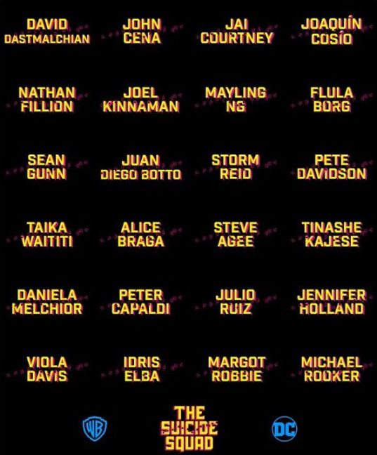 cast phim Biệt Đội Cảm Tử