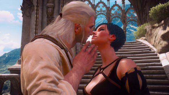 Geralt trong The Witcher