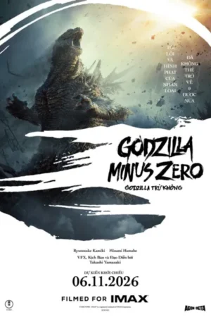 Poster phim GODZILLA TRỪ KHÔNG